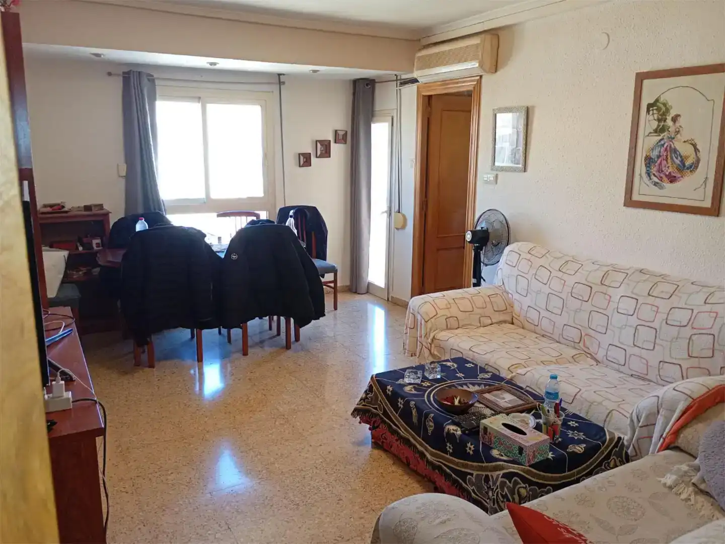 Sala d'estar de Pis en venda en Mislata amb Aire condicionat i Balcó