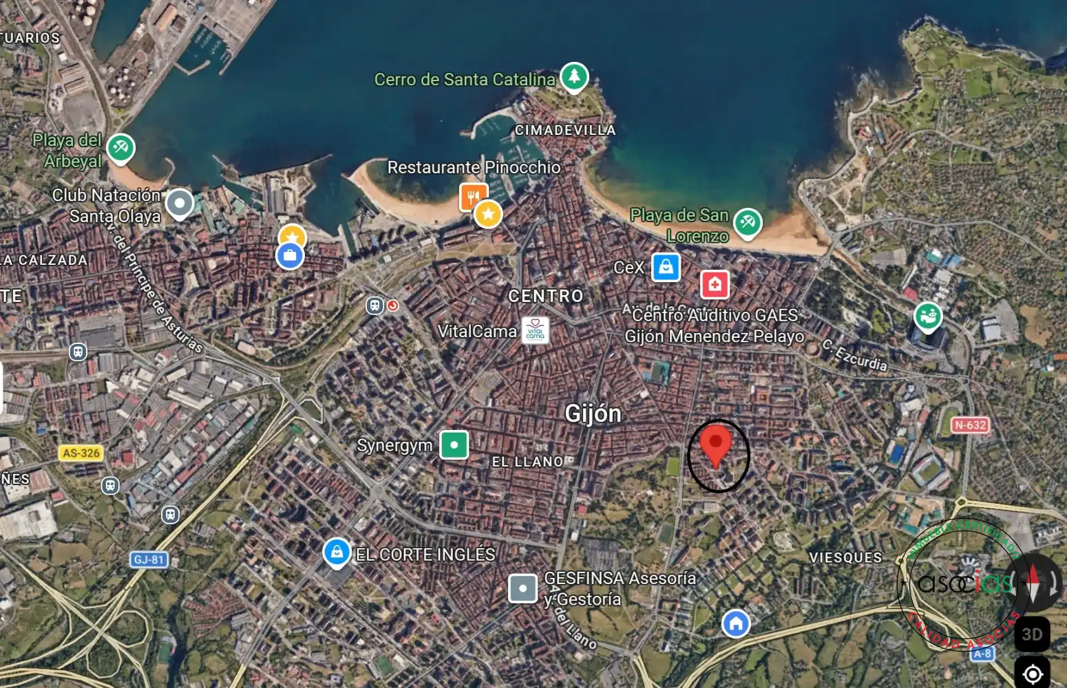 Piso en venta en Gijón  con Calefacción, Parquet y Trastero