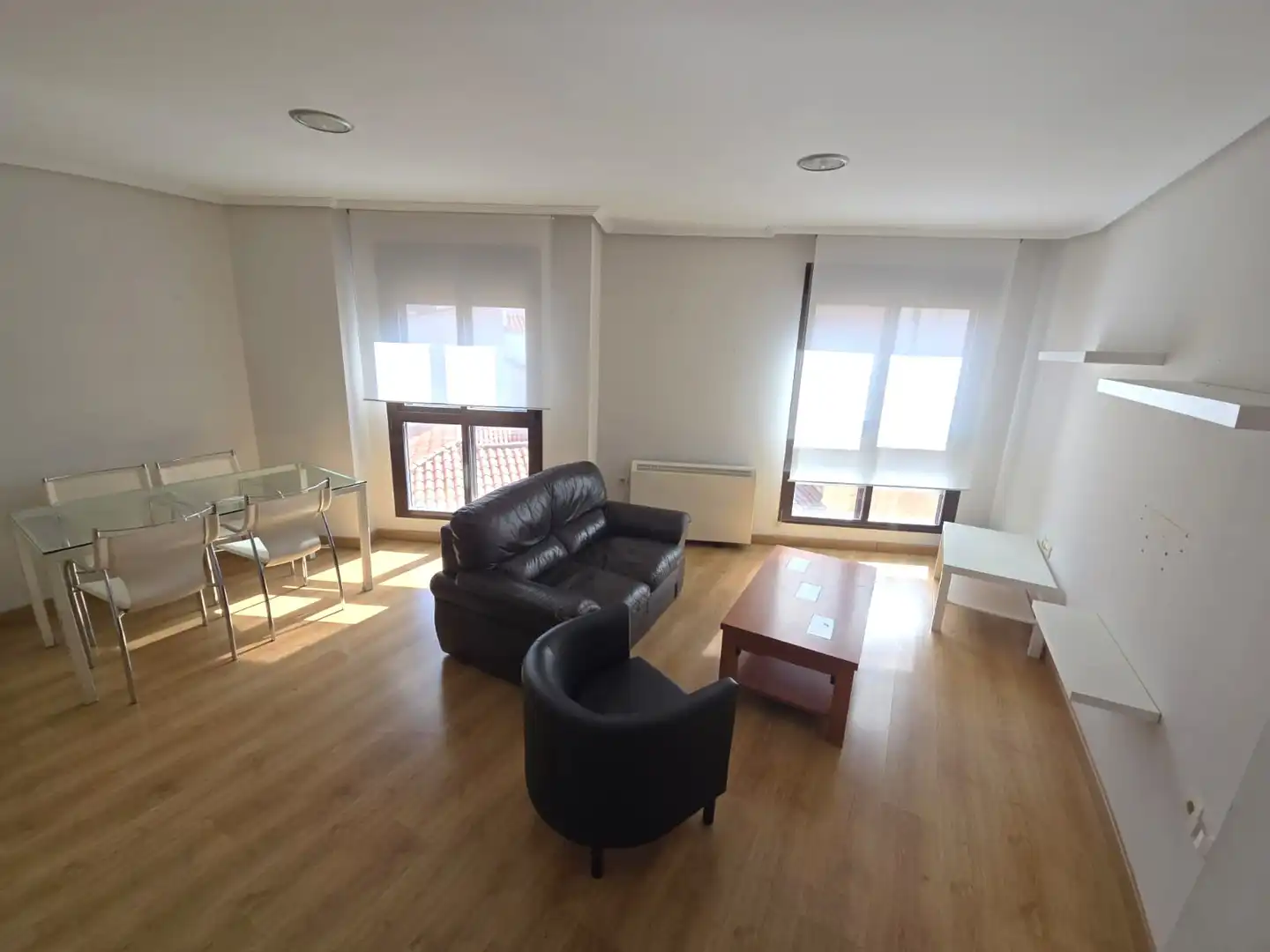 Living room of Apartments for rent in Cáceres  with Air Conditioner, Heating and Furnished