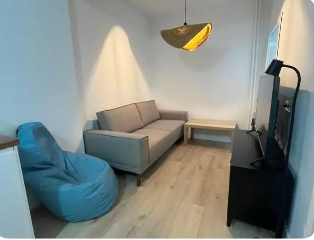 Sala de estar de Piso de alquiler en Cuenca con Calefacción, Amueblado y Horno