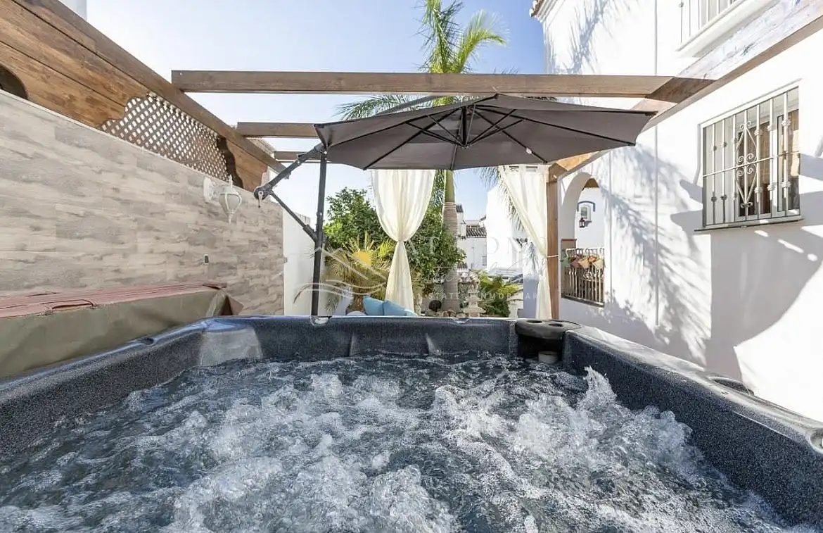 Terraza de Casa o chalet en venta en Nerja con Terraza, Piscina y Horno
