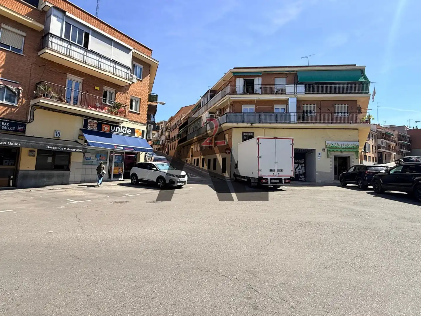 Parking of Flat for sale in Madrid  with Air Conditioner and Balcony