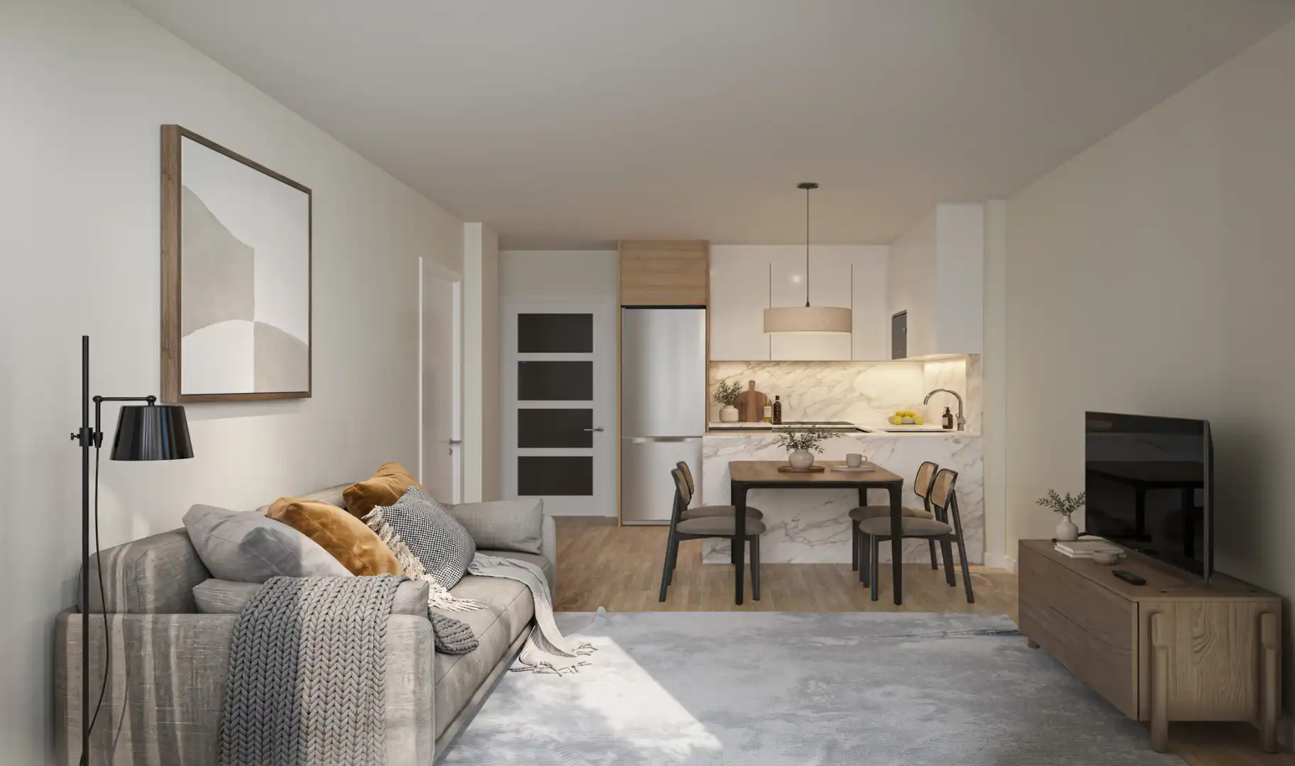 Piso de obra nueva con terraza en venta en Carrer del Progrés 14, imagen 3