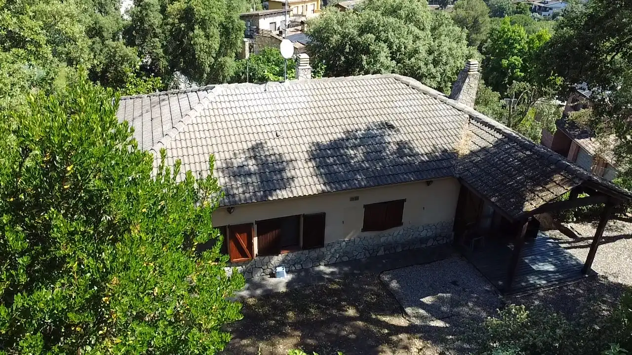 Exterior view of Houses for sale in Sant Pere de Vilamajor  with Air Conditioner, Heating and Private garden