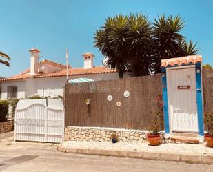 Exterior view of Single-family semi-detached for sale in Dénia  with Terrace