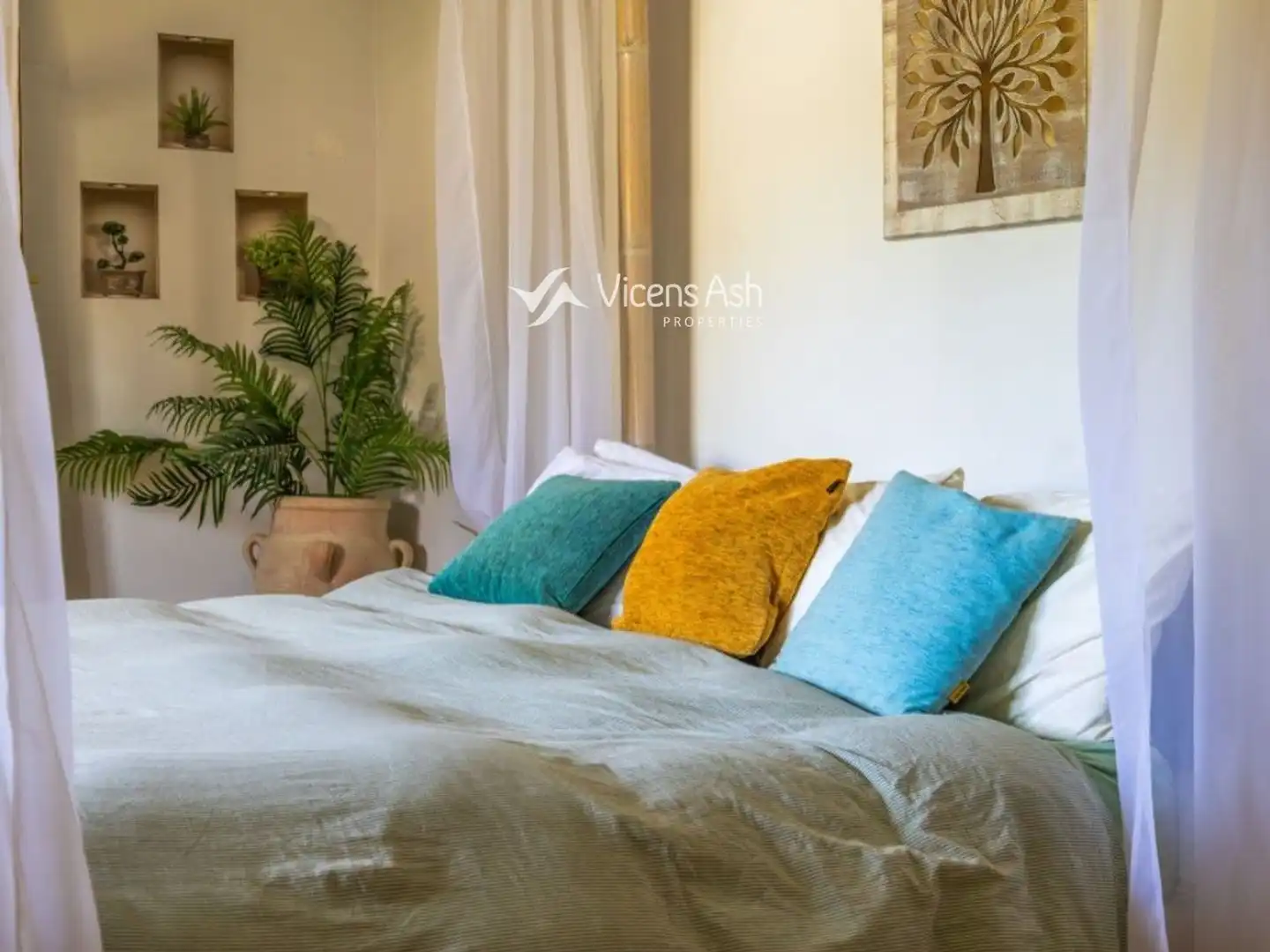Bedroom of Houses for sale in Jávea / Xàbia  with Air Conditioner, Terrace and Storage room