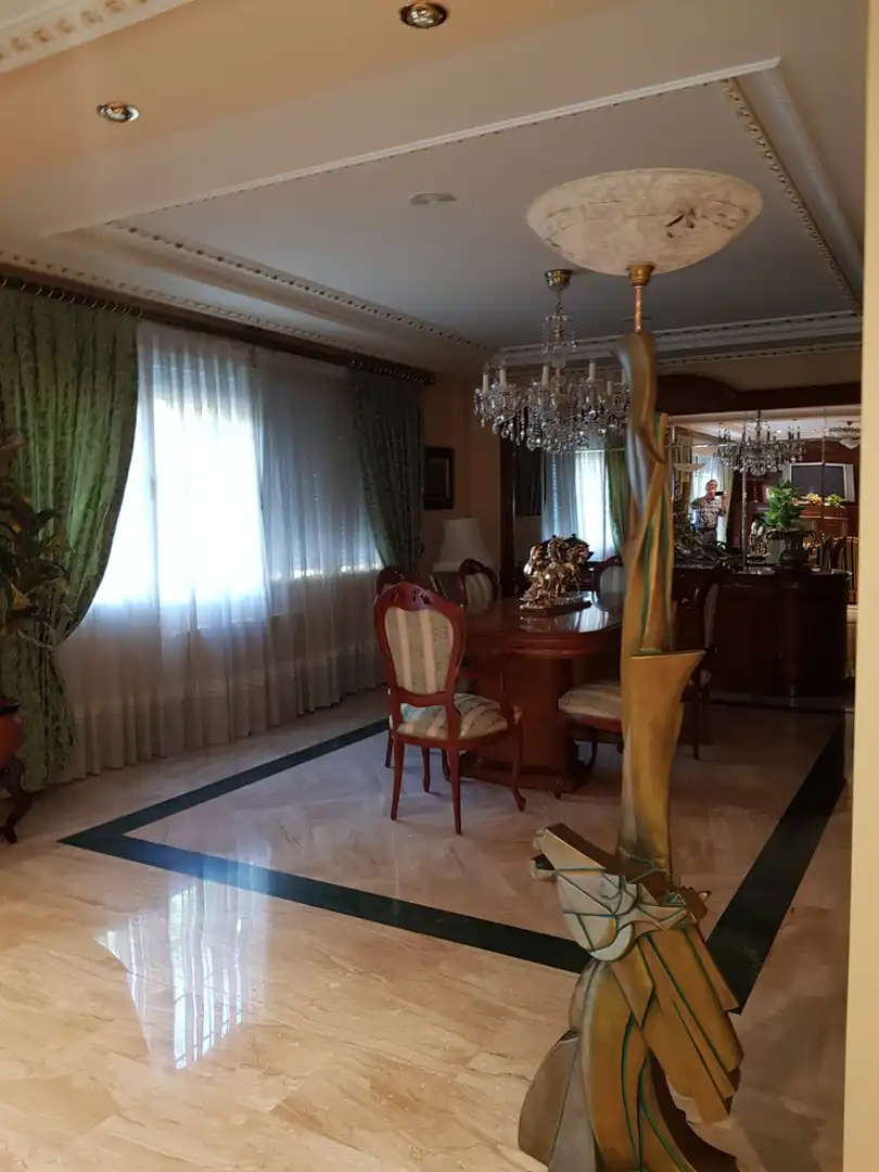 Menjador de Casa adosada en venda en Albaida amb Aire condicionat, Calefacció i Balcó
