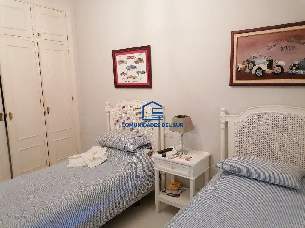 Bedroom of Houses for rent in El Puerto de Santa María  with Air Conditioner, Private garden and Swimming Pool