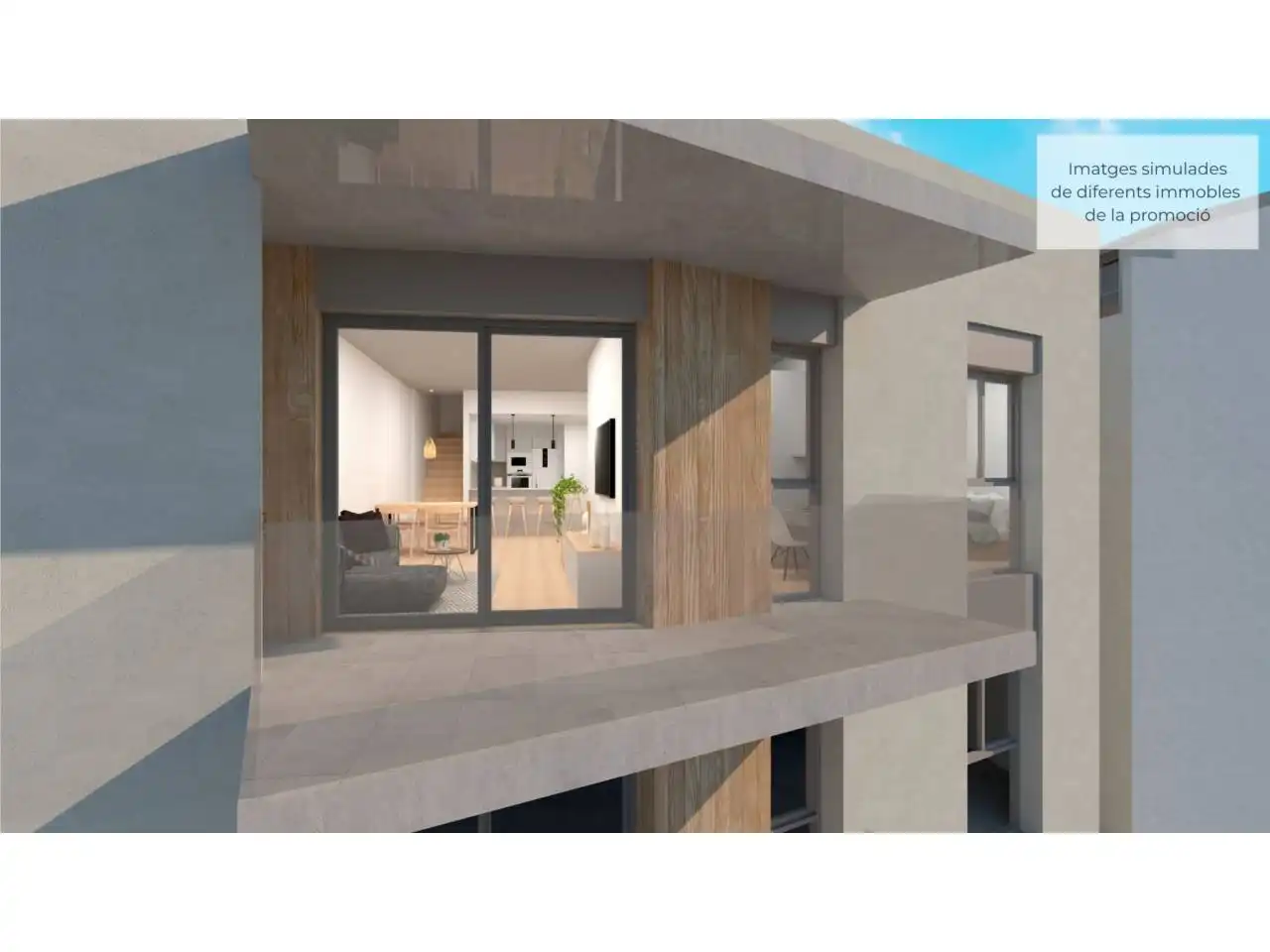 Appartement avec terrasse à vendre à Rambla Generalitat 55, imagen 4