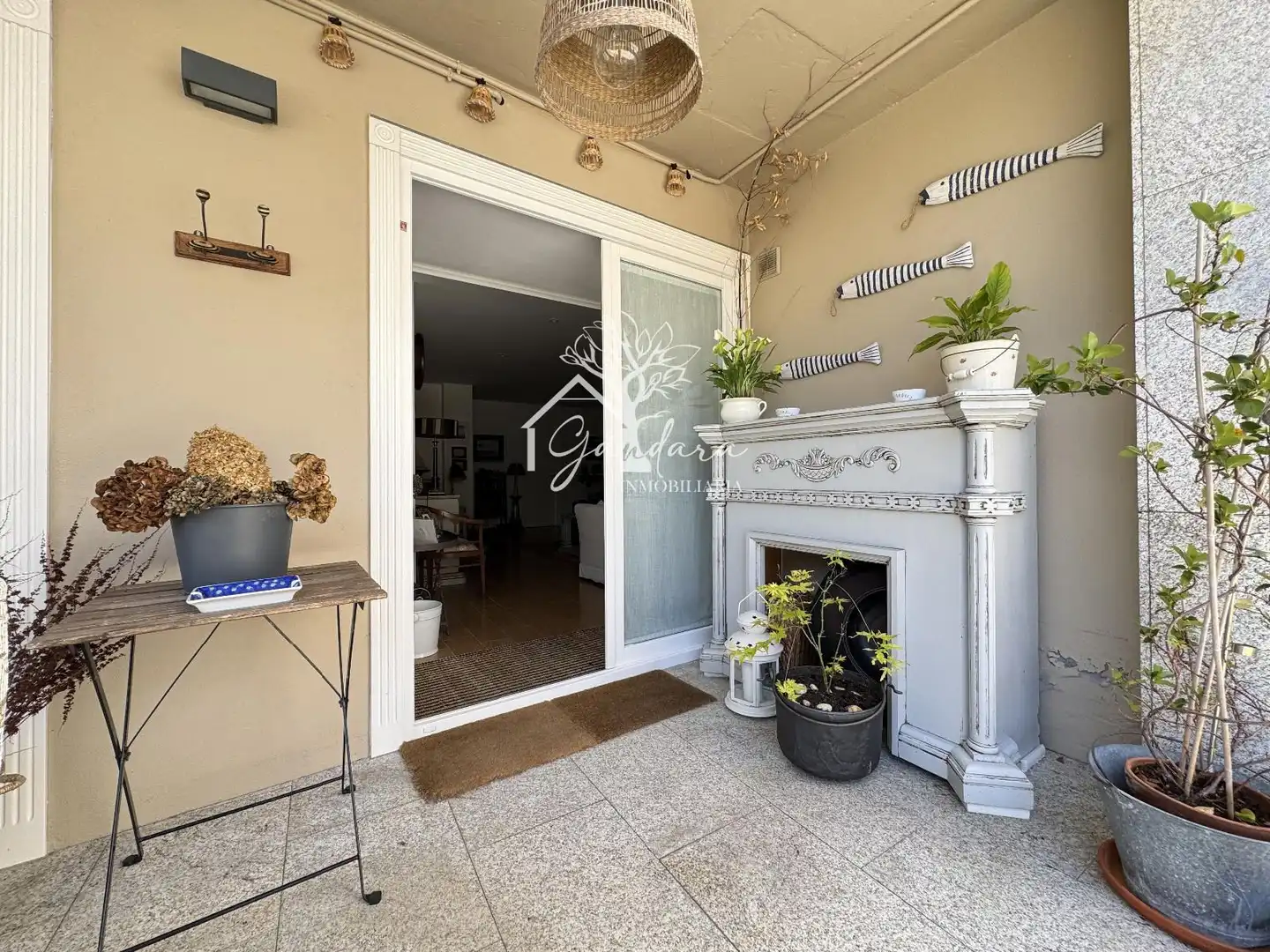 Garten von Wohnung zum Verkauf in Ares mit Heizung, Terrasse und Ofen