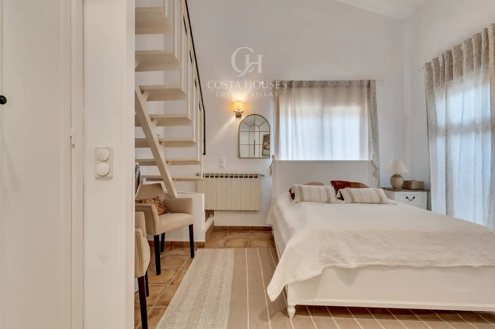 Bedroom of Houses for sale in Jávea / Xàbia  with Air Conditioner, Heating and Private garden