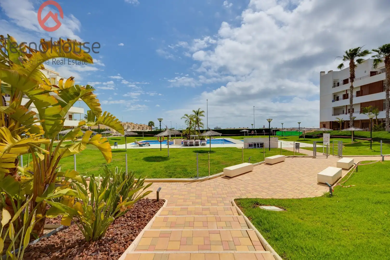 Terrassa de Apartament en venda en Orihuela amb Aire condicionat, Calefacció i Jardí privat