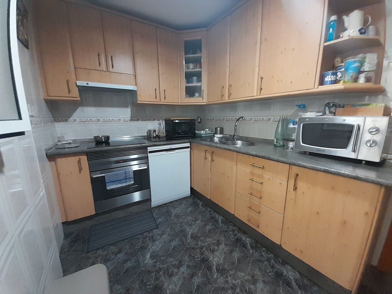 Kitchen of Flat for sale in Puertollano  with Air Conditioner, Heating and Balcony