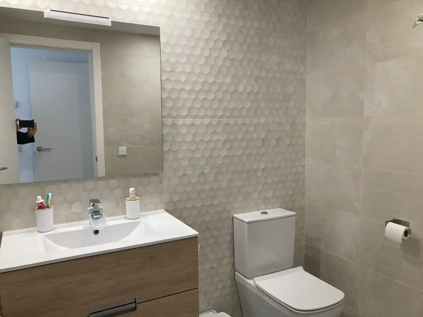 Baño de Apartamento en venta en Ses Figueretes - Platja d'en Bossa - Cas Serres