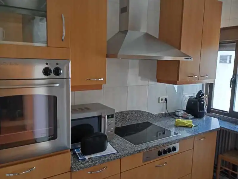 Cocina de Piso de alquiler en Madrid con Aire acondicionado, Calefacción y Terraza