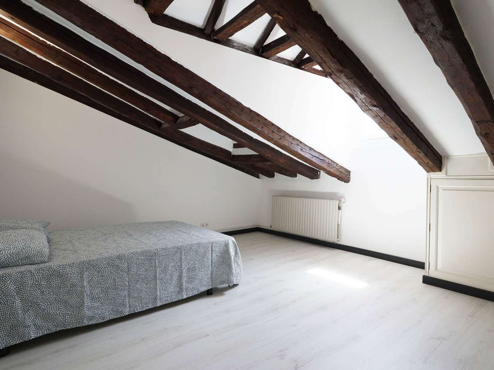 Bedroom of Flat to share in  Madrid Capital  with Air Conditioner, Heating and Terrace