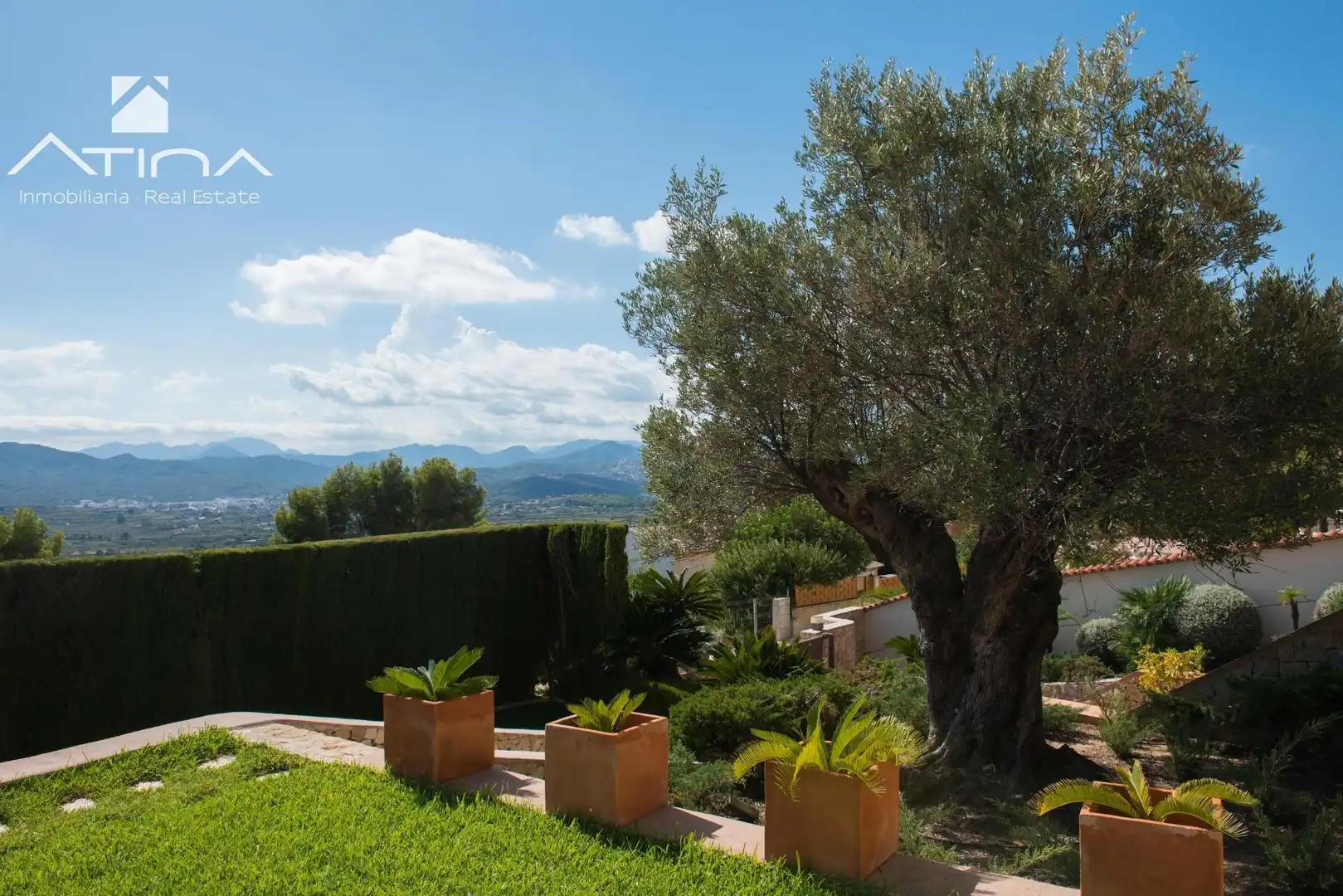 Jardín de Casa o chalet en venta en Jávea / Xàbia con Aire acondicionado, Jardín privado y Terraza