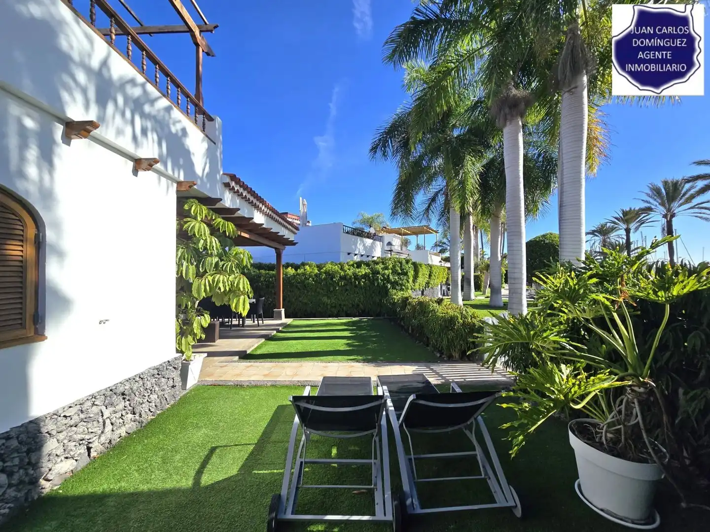 Terraza de Casa o chalet de alquiler en San Bartolomé de Tirajana con Aire acondicionado, Jardín privado y Terraza