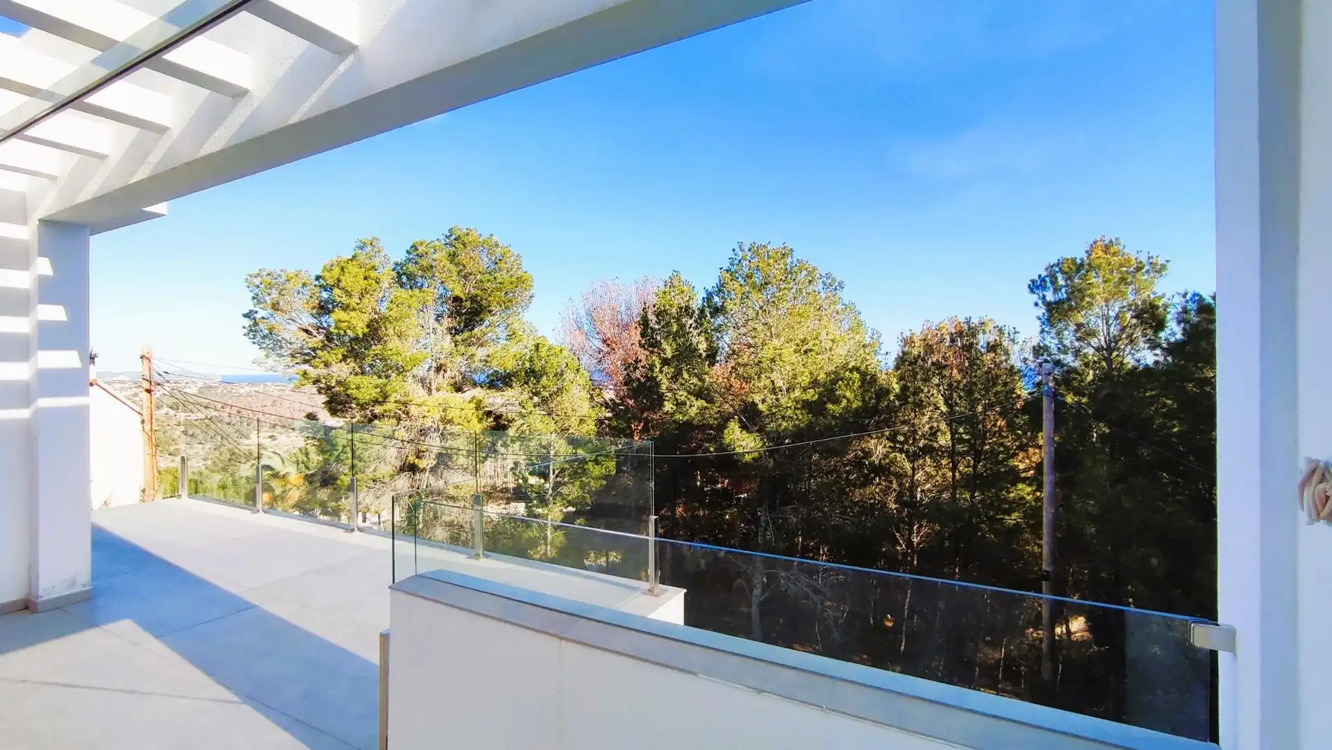 Terrassa de Casa o xalet en venda en Calpe / Calp amb Aire condicionat, Jardí privat i Terrassa