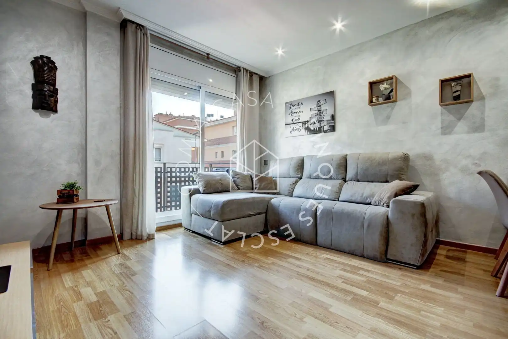Wohnzimmer von Wohnung zum Verkauf in Gelida