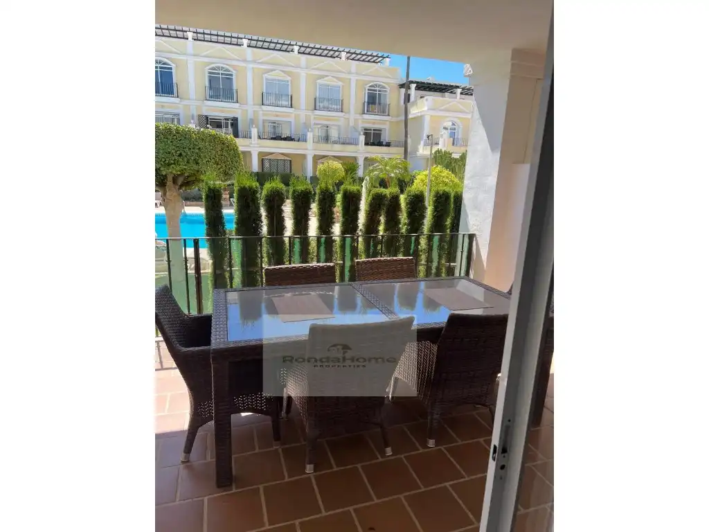 Terraza de Piso de alquiler en Marbella con Terraza