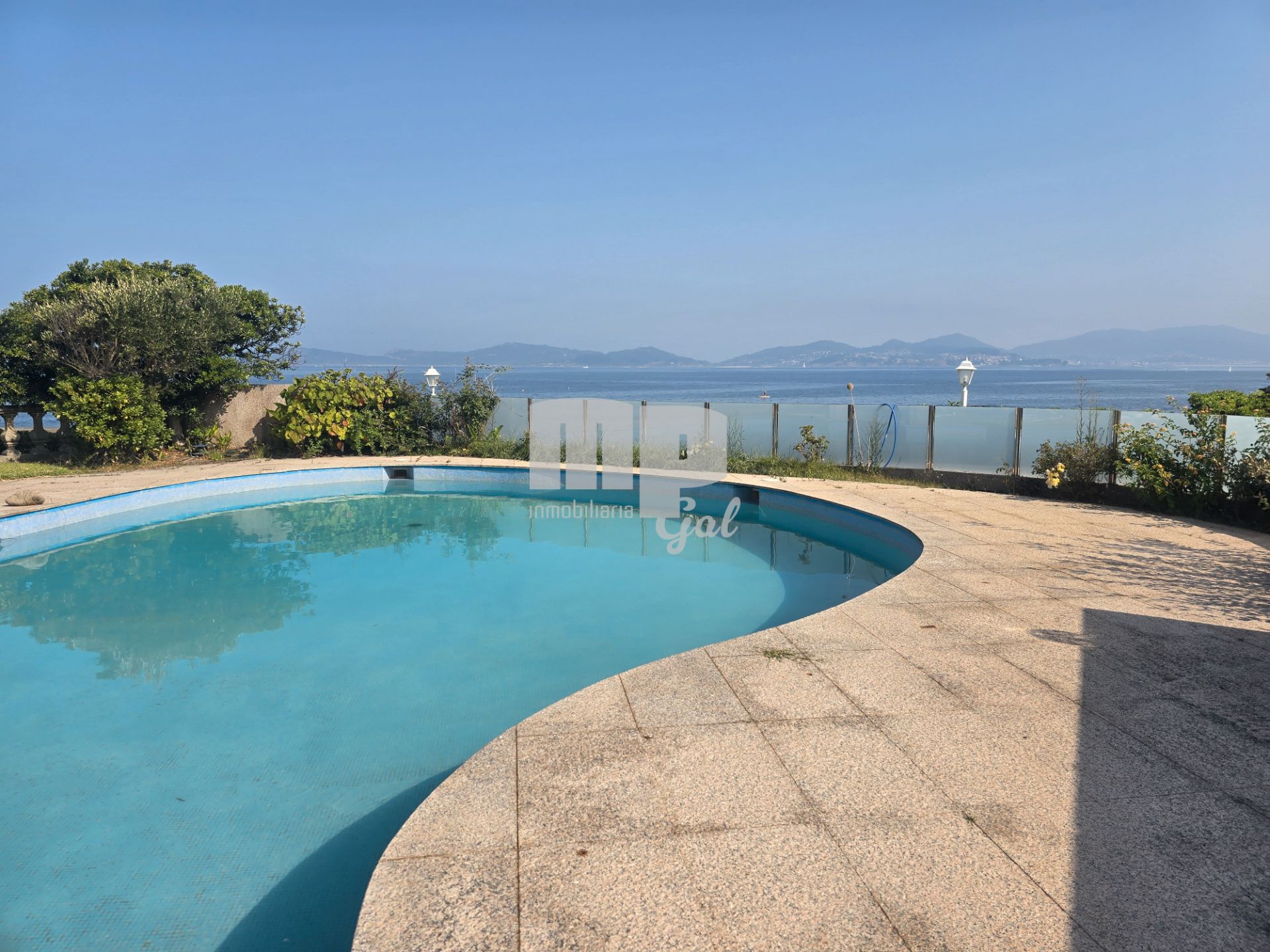 Swimming pool of House or chalet for sale in Vigo   with Heating, Private garden and Parquet flooring