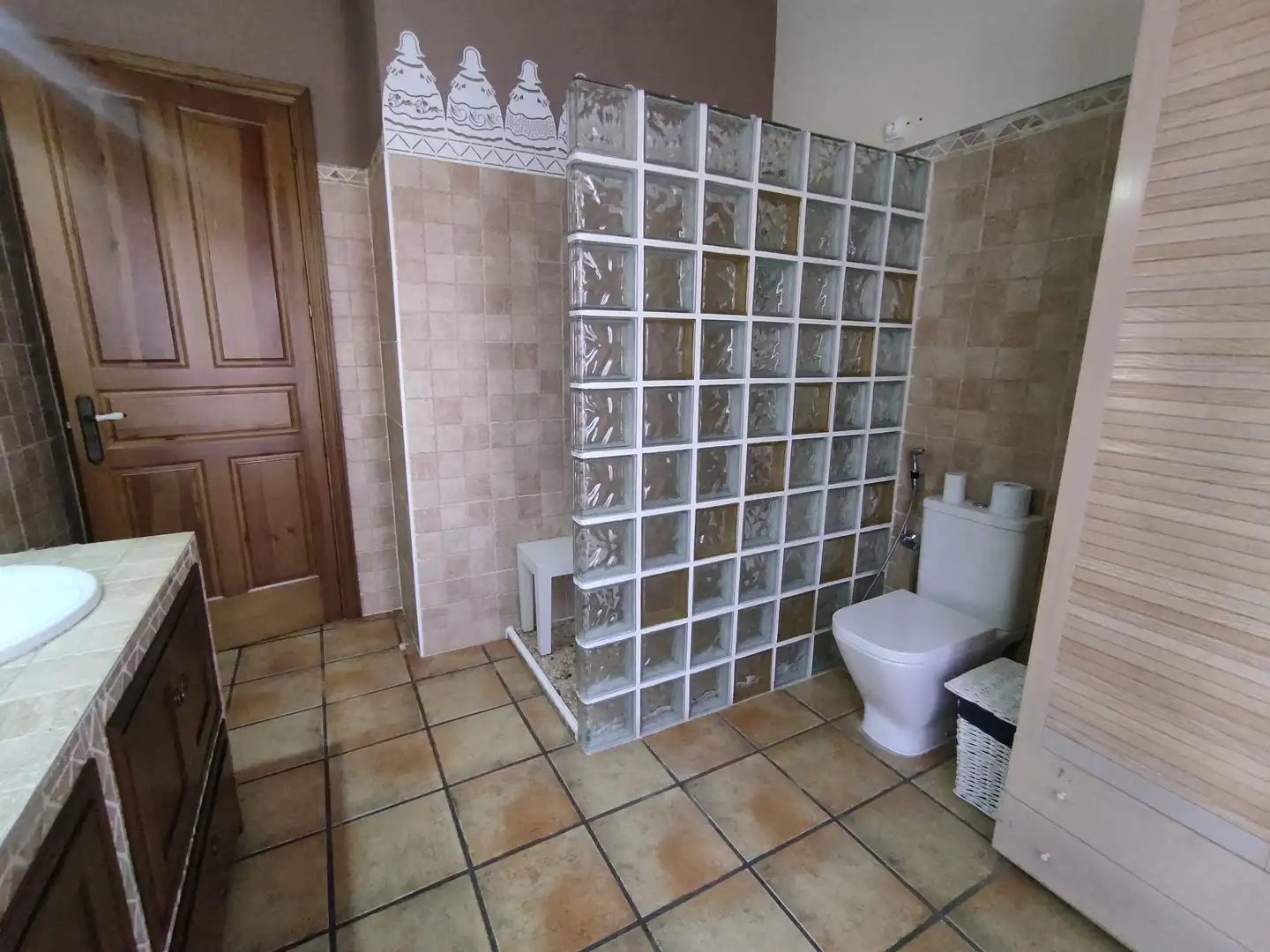 Baño de Casa o chalet en venta en Pedro Muñoz con Aire acondicionado, Calefacción y Jardín privado