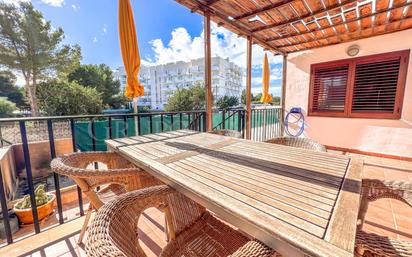 Terrasse von Erdgeschoss zum verkauf in Santa Eulària des Riu