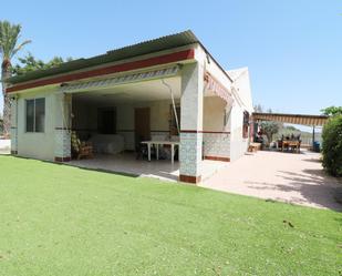 Exterior view of House or chalet for sale in Elche / Elx  with Private garden, Terrace and Storage room