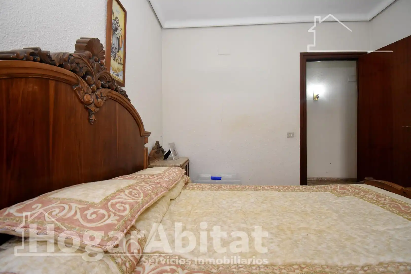 Bedroom of Flat for sale in Vila-real  with Air Conditioner, Heating and Furnished