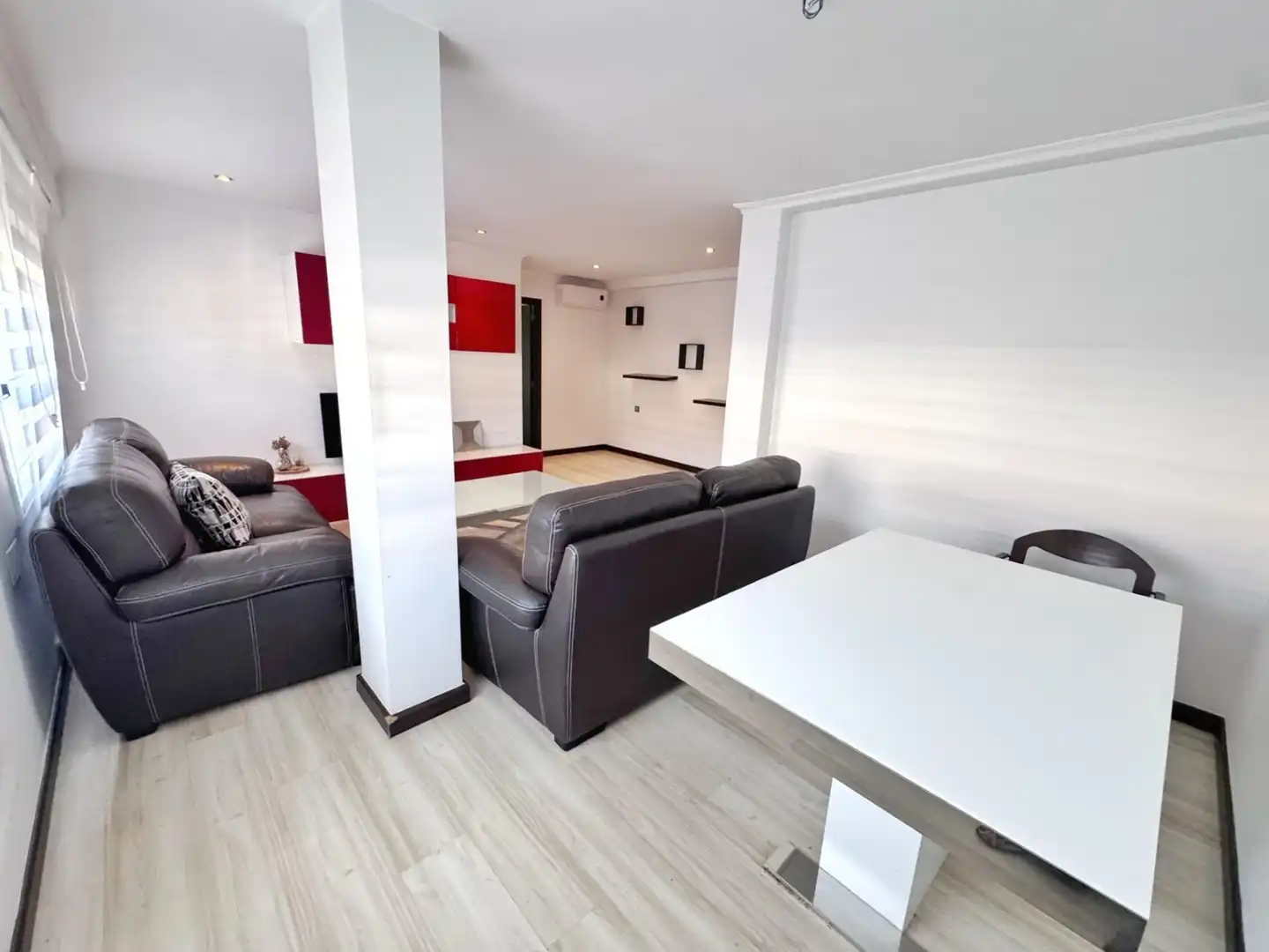Sala de estar de Piso de alquiler en Petrer con Aire acondicionado, Calefacción y Amueblado