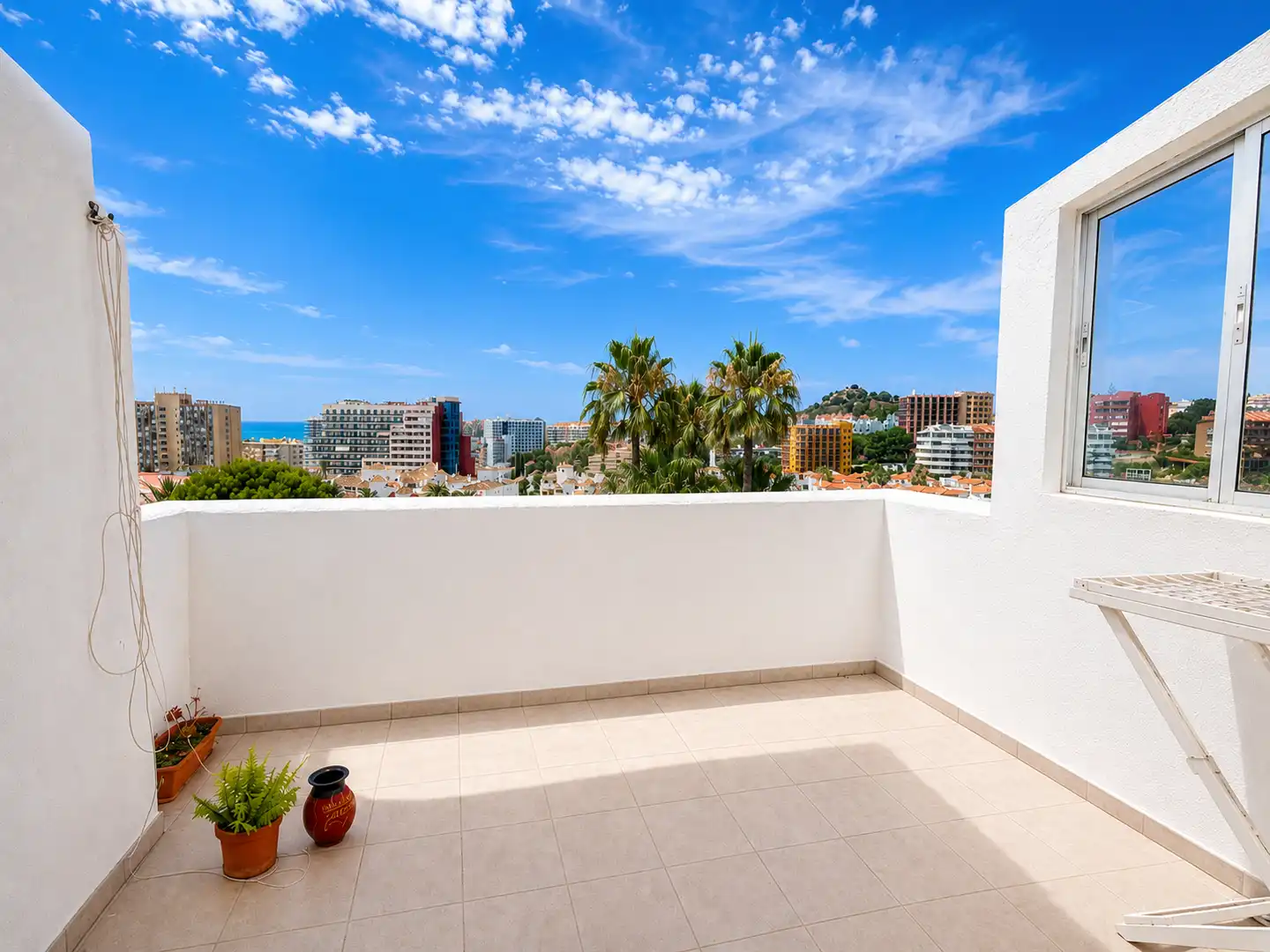 Terrassa de Apartament en venda en Benalmádena amb Terrassa, Moblat i Piscina comunitària
