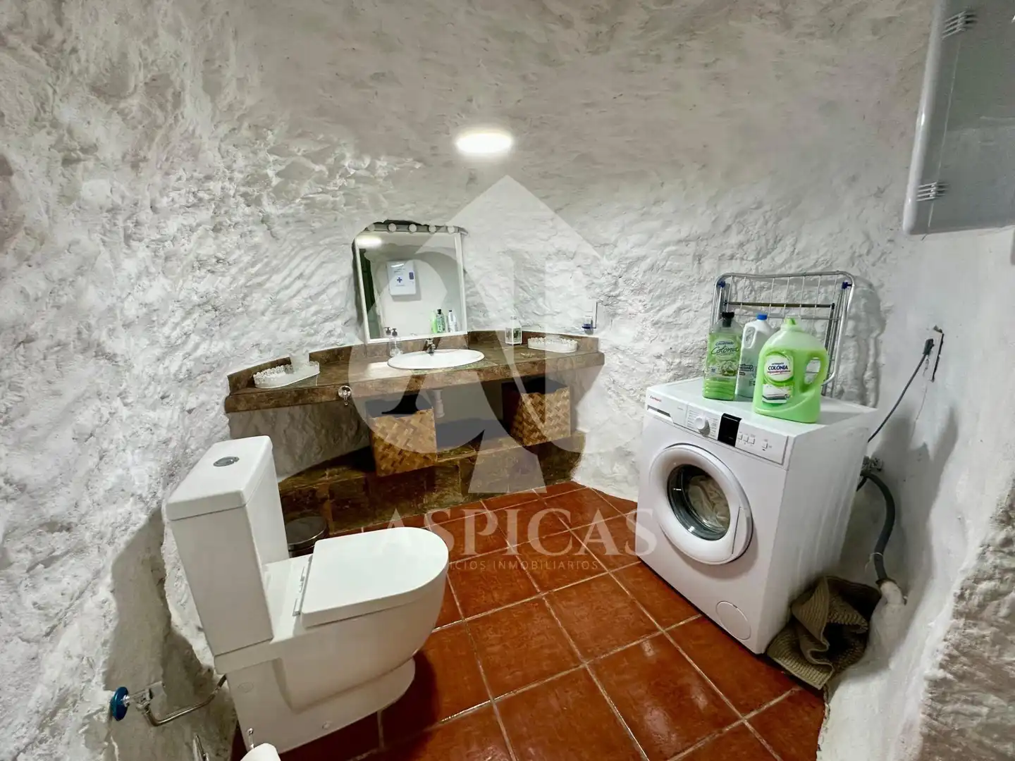 Bany de Casa o xalet en venda en Valsequillo de Gran Canaria amb Jardí privat, Terrassa i Moblat