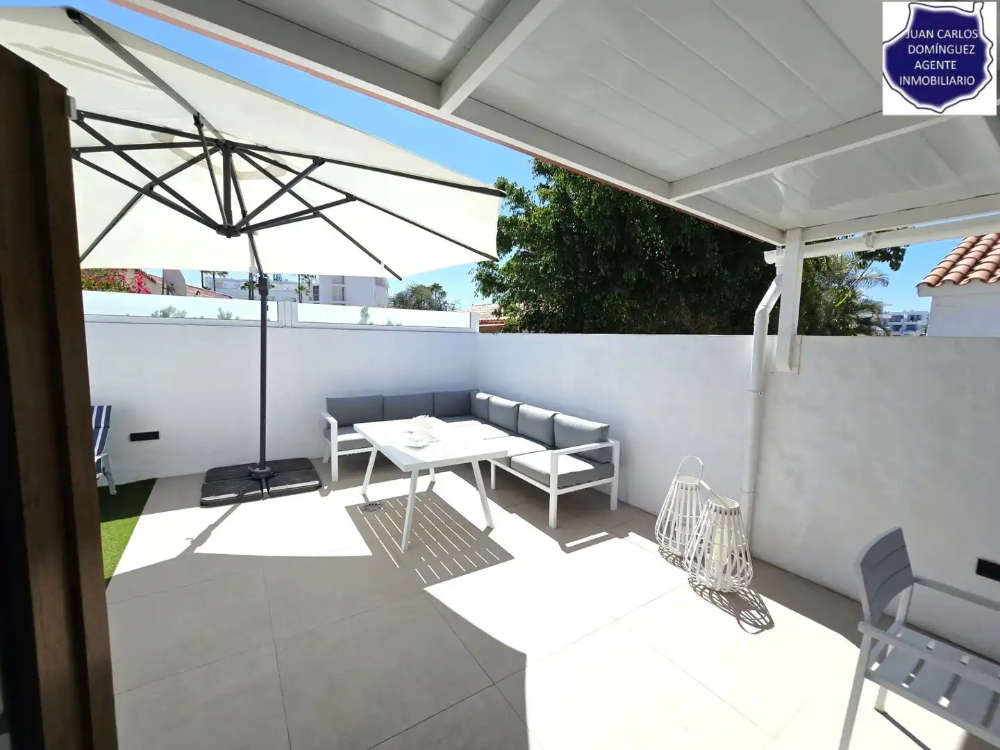 Terraza de Casa o chalet de alquiler en San Bartolomé de Tirajana con Aire acondicionado, Jardín privado y Terraza