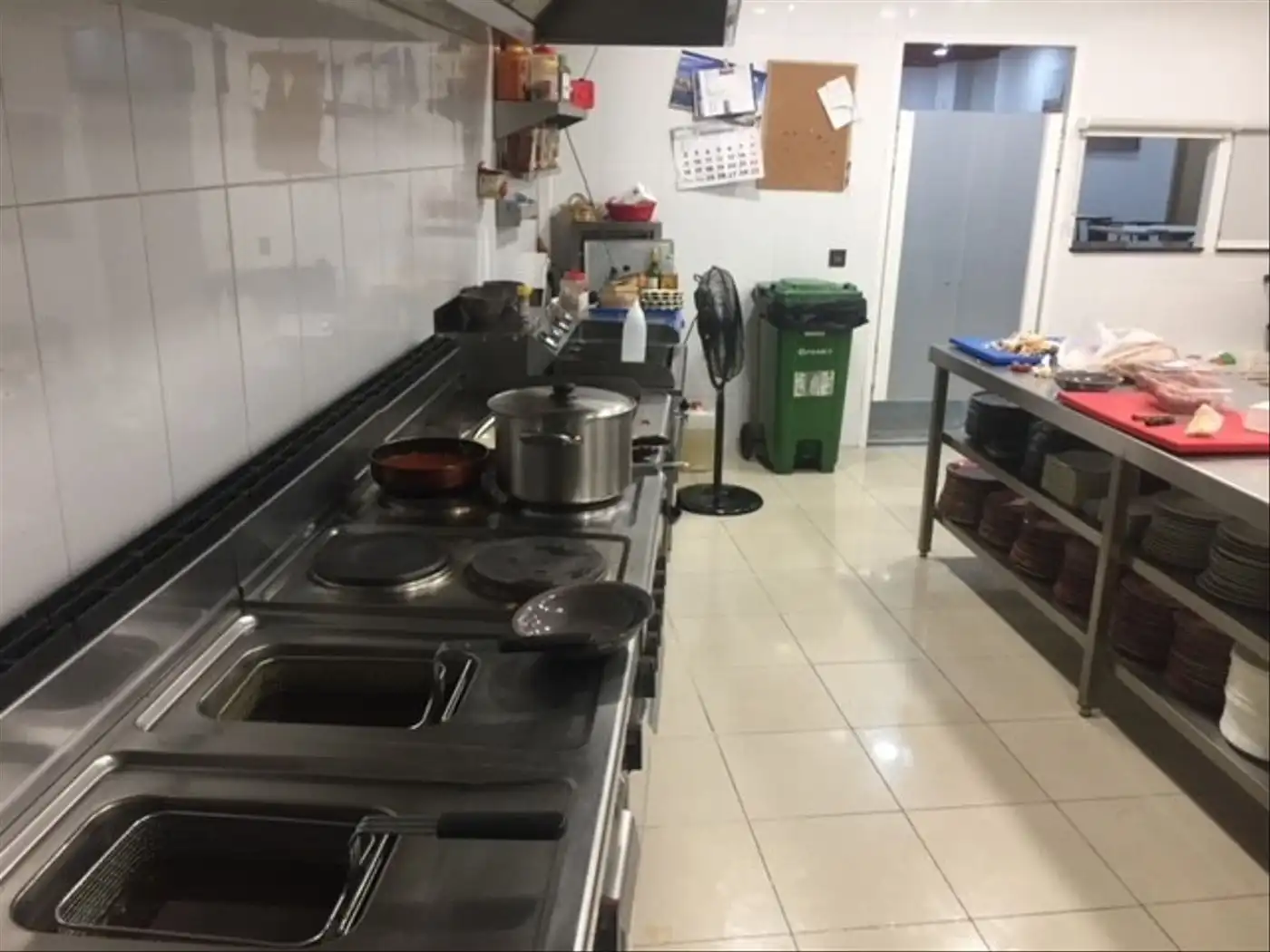 Cocina de Local en traspaso en Manresa con Aire acondicionado, Calefacción y Amueblado