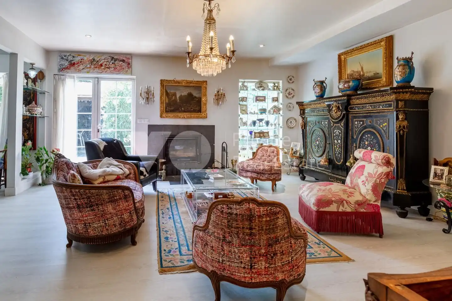 Living room of Houses for sale in Villanueva de la Cañada  with Heating, Private garden and Terrace