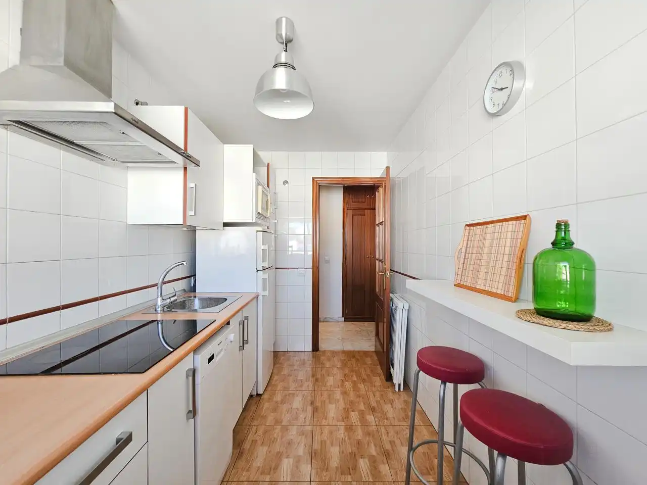 Kitchen of Flat for rent in Alcalá de Guadaira  with Air Conditioner, Furnished and Balcony