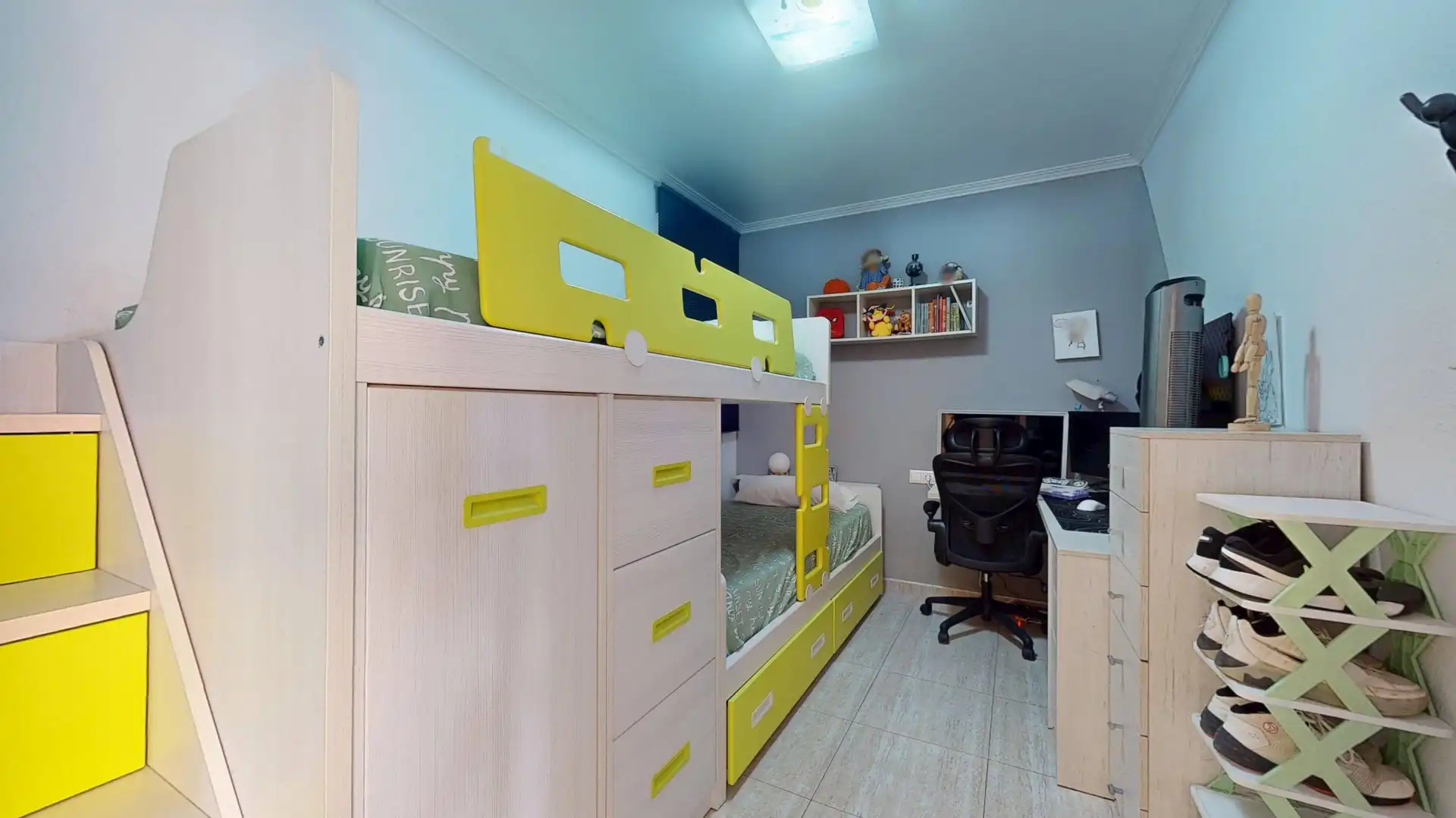 Schlafzimmer von Wohnung zum Verkauf in Elche / Elx mit Klimaanlage, Terrasse und Abstellraum