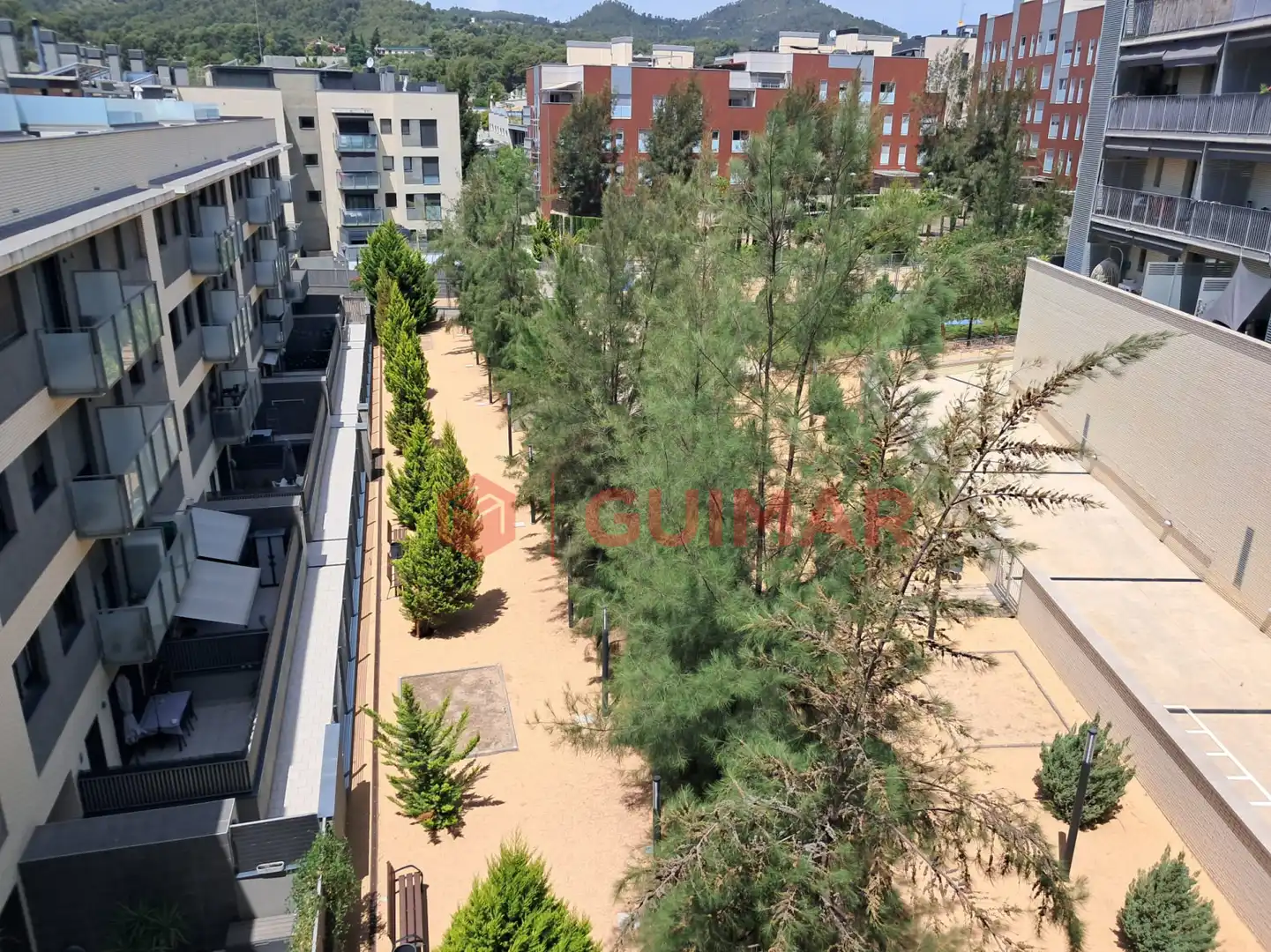 Terrasse von Wohnung zur Miete in Sant Boi de Llobregat mit Heizung, Privatgarten und Parkett