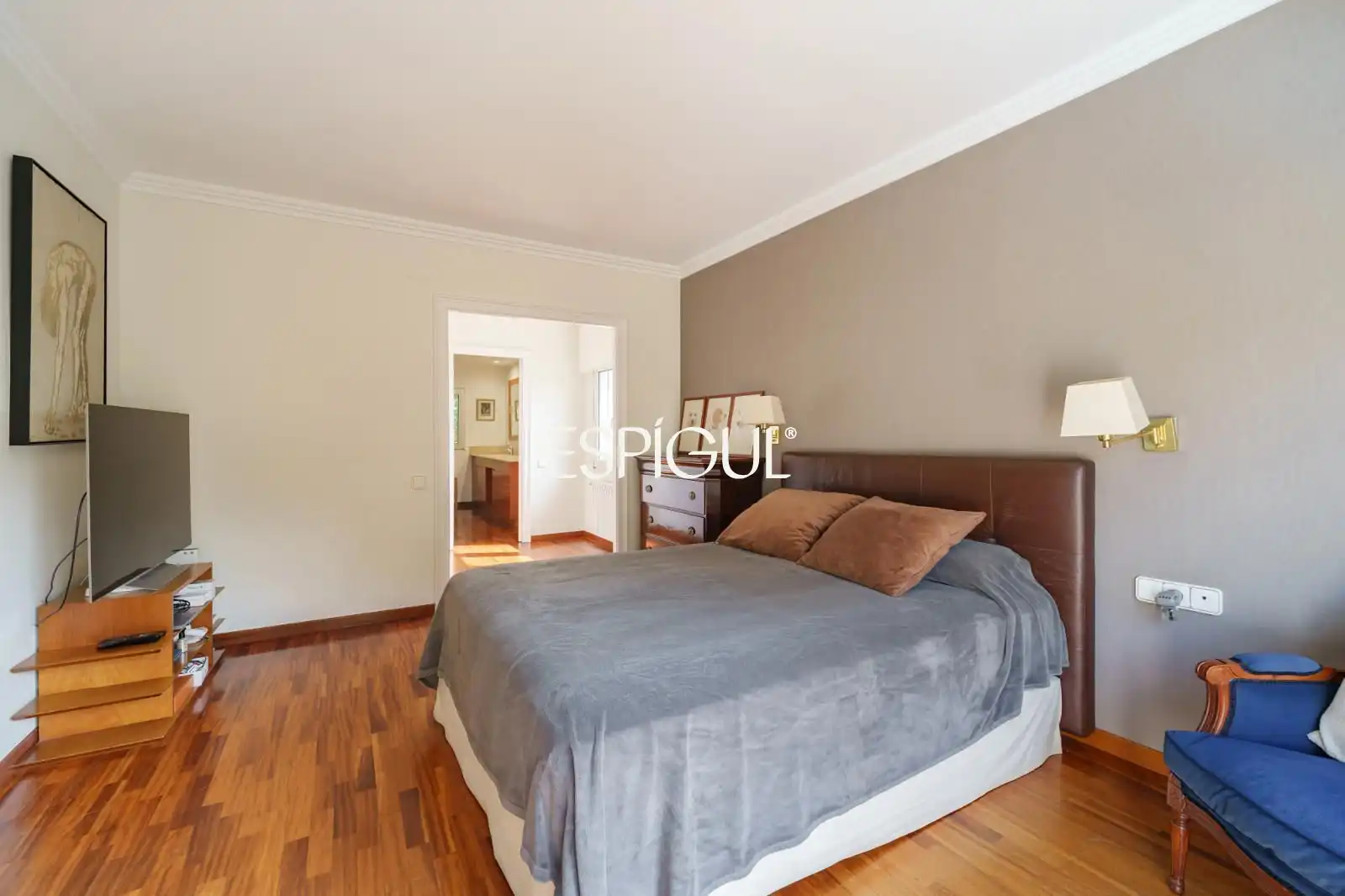 Bedroom of Houses for sale in Sant Cugat del Vallès  with Air Conditioner, Heating and Parquet flooring