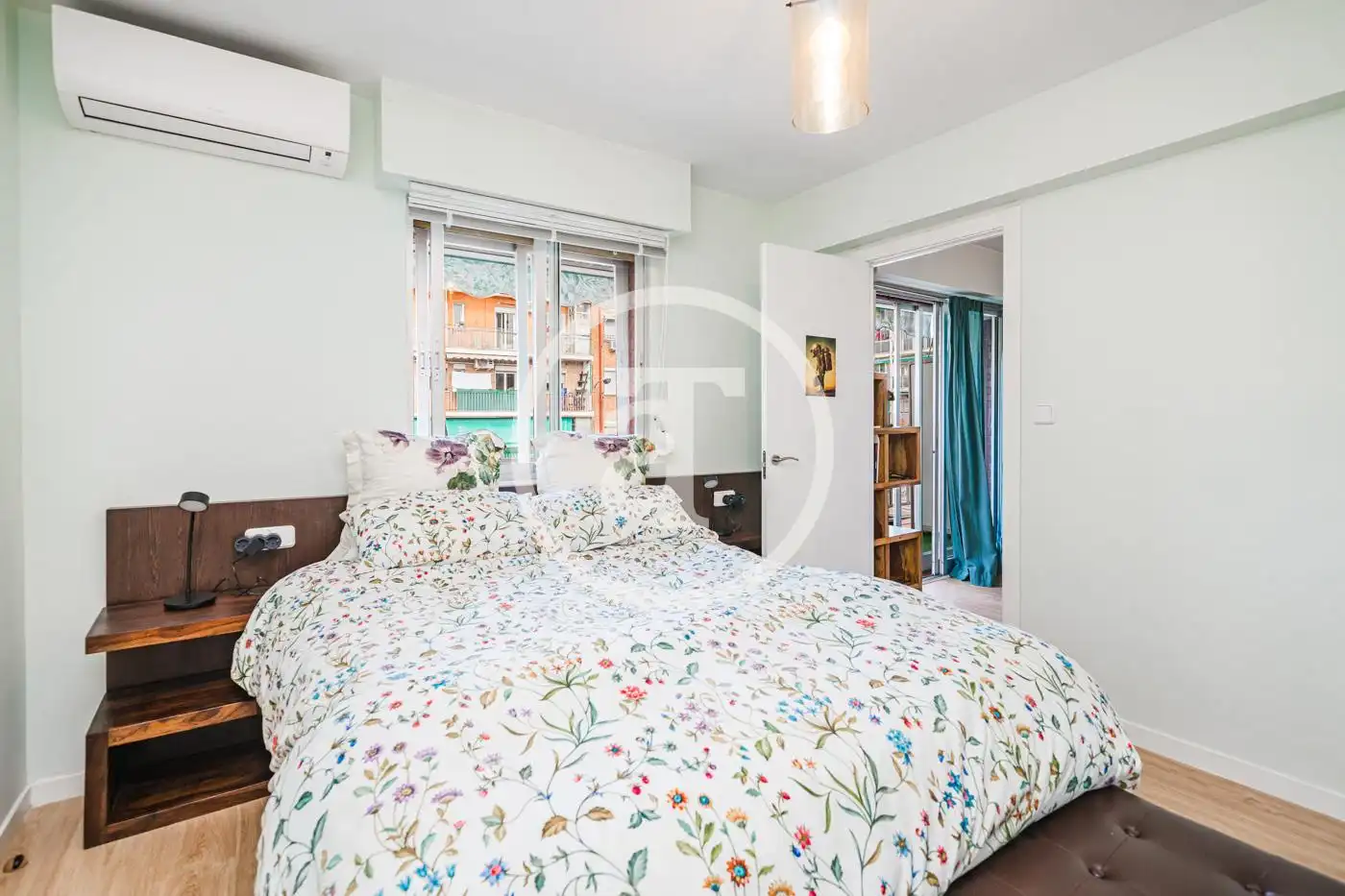 Habitación de Piso de alquiler en Madrid con Aire acondicionado, Calefacción y Amueblado