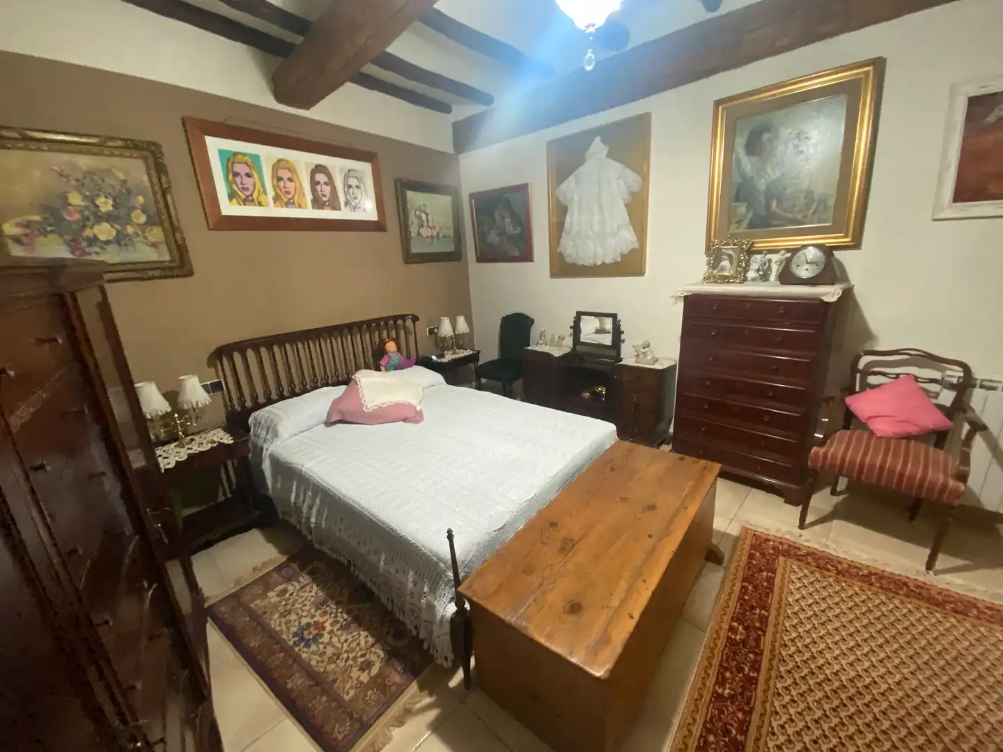 Bedroom of Detached homes for sale in Sarroca de Lleida  with Terrace, Storage room and Balcony