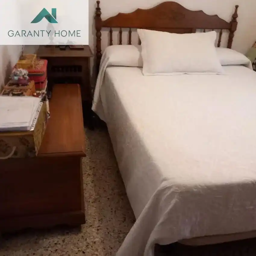 Bedroom of Flat for sale in Málaga  with Terrace, Furnished and Balcony