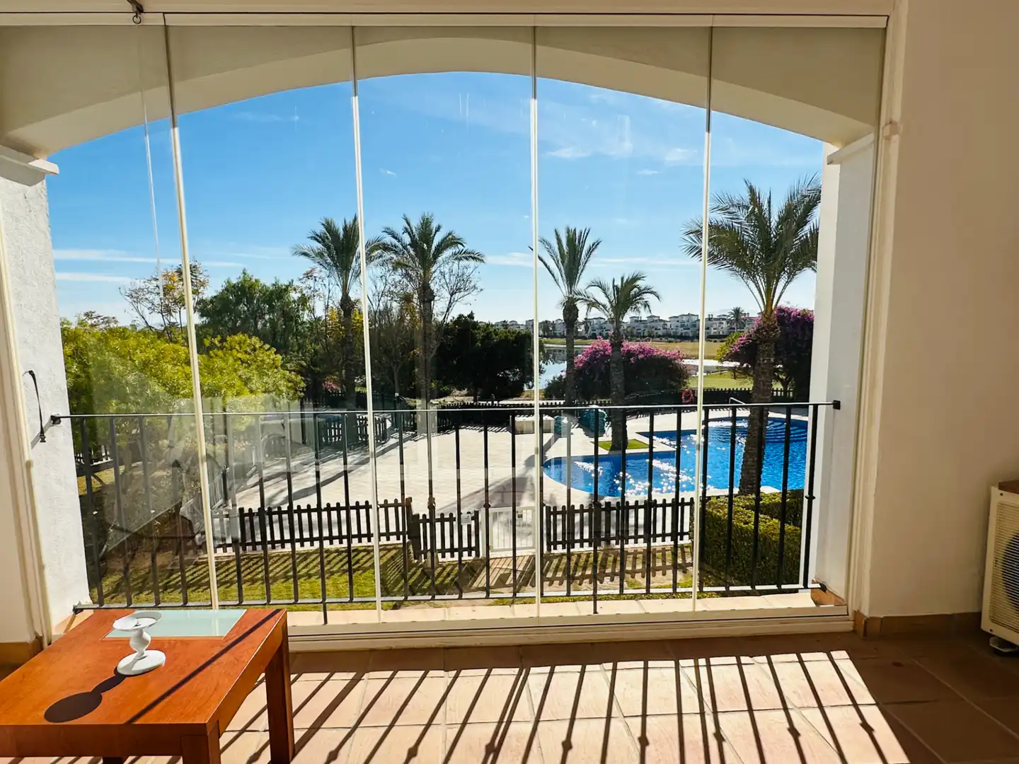 Terrace of Flat for sale in Torre-Pacheco  with Air Conditioner, Storage room and Furnished