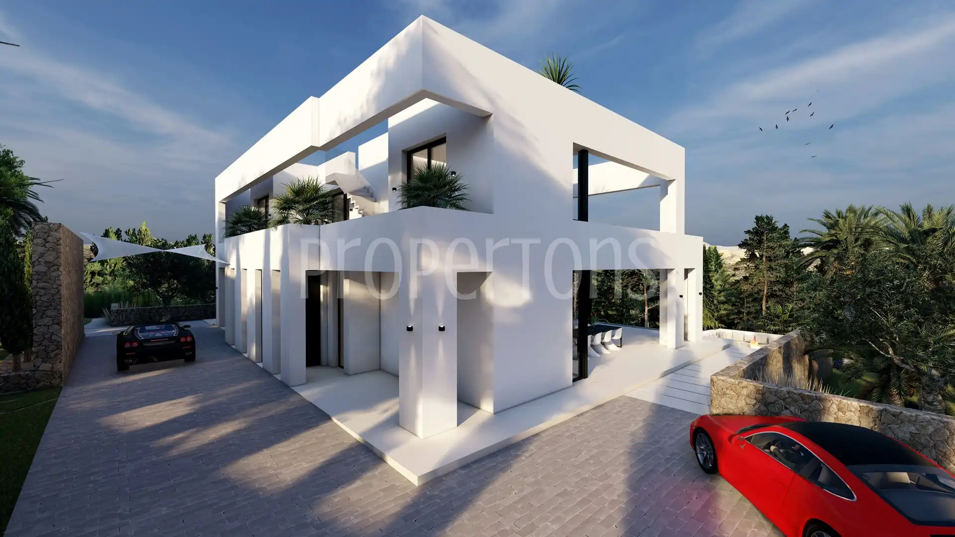 Exterior view of Flat for sale in Benissa