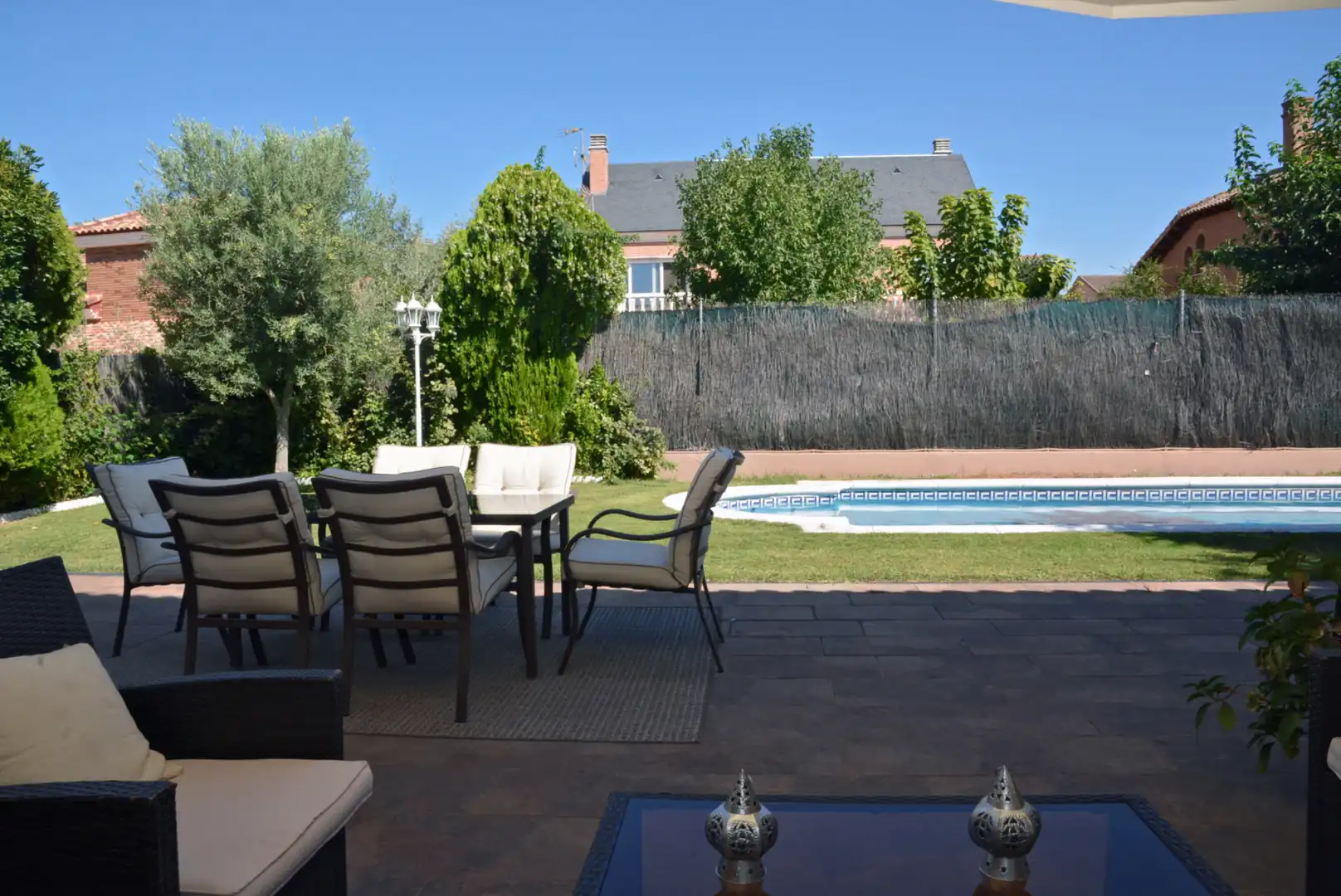 Jardí de Casa o xalet en venda en Mejorada del Campo amb Aire condicionat, Calefacció i Jardí privat
