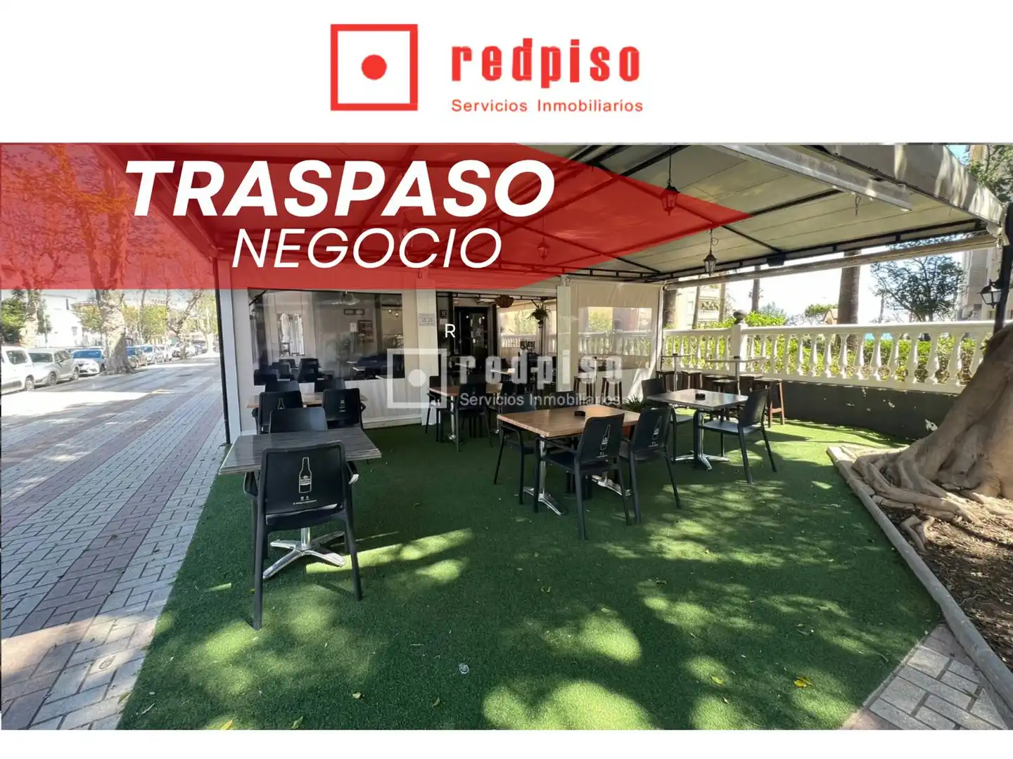Terrassa de Local de lloguer en Torremolinos amb Aire condicionat