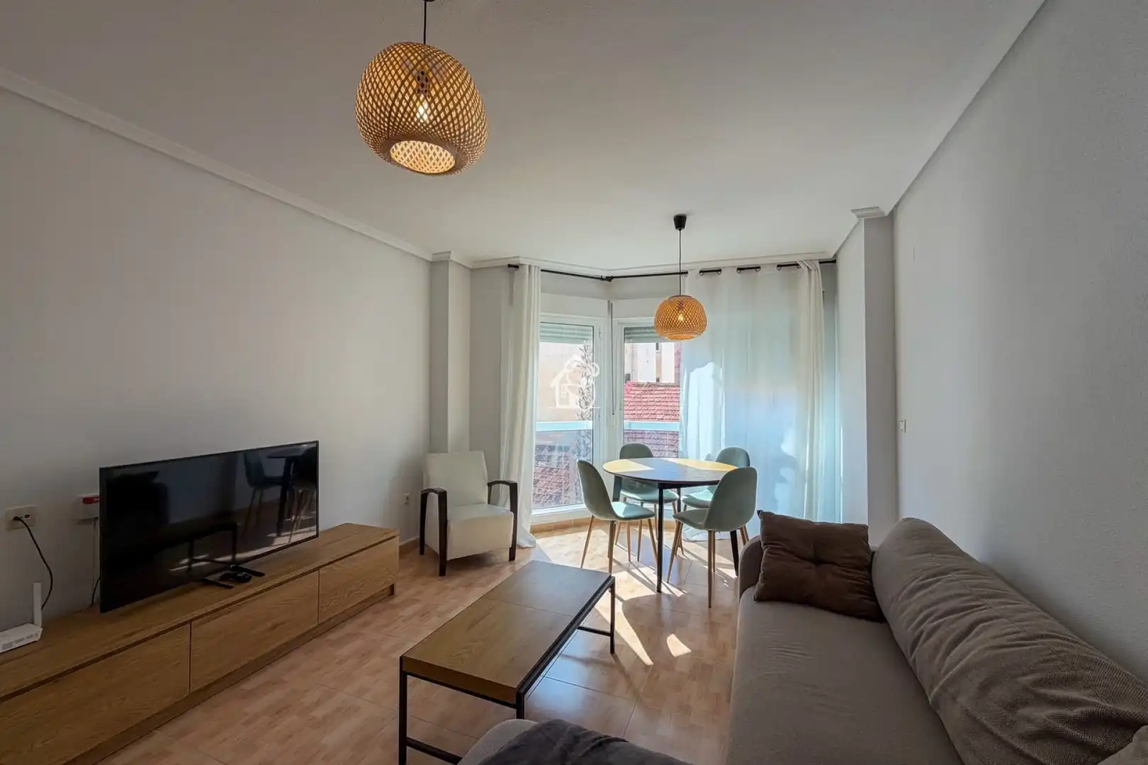 Living room of Apartments for rent in Torrevieja  with Air Conditioner, Terrace and Furnished