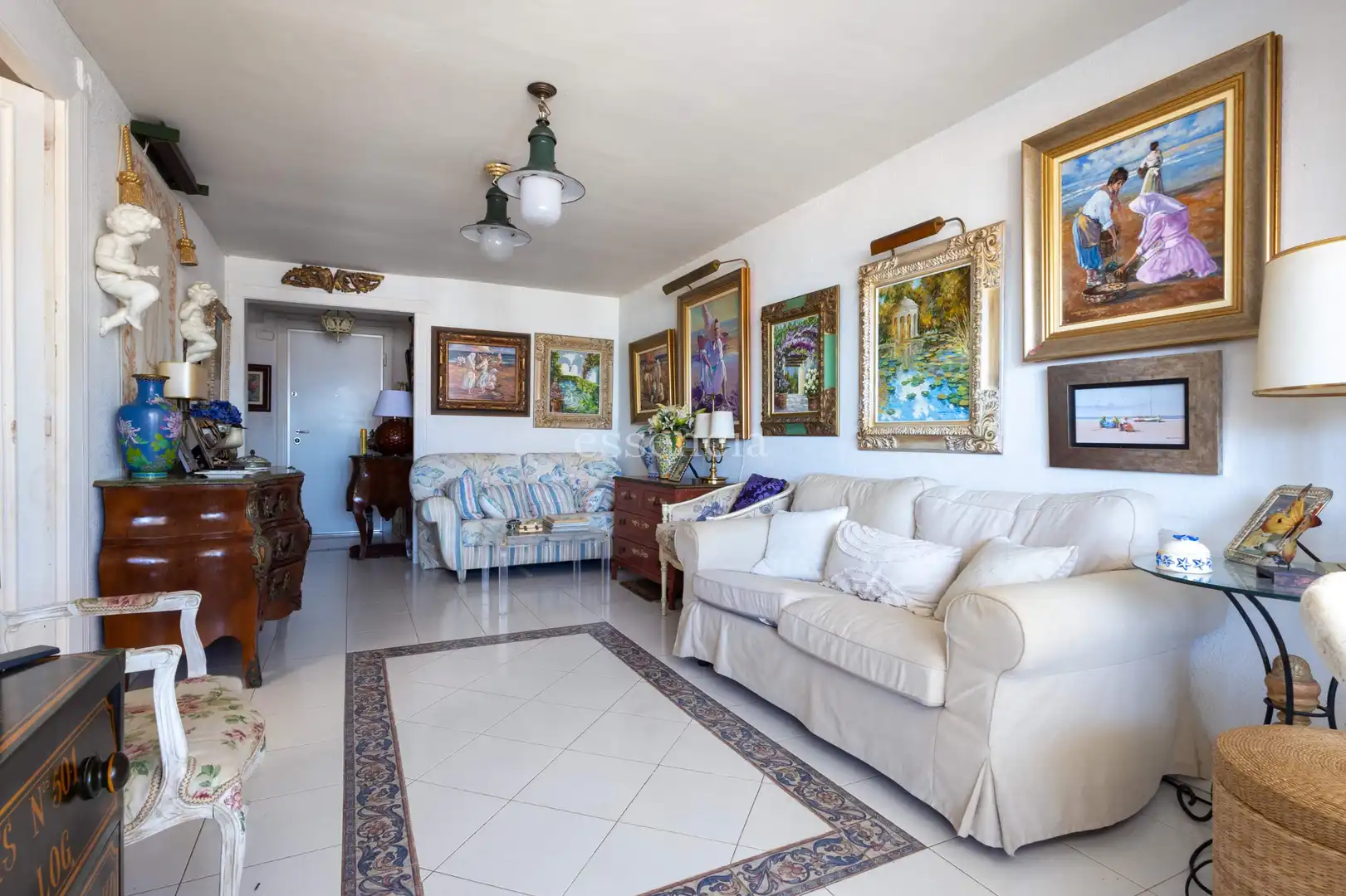 Wohnzimmer von Wohnungen zum Verkauf in Gandia mit Terrasse, Balkon und Gemeinschaftspool