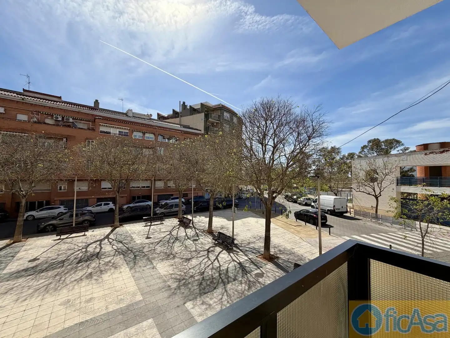 Exterior view of Flat for sale in Castellón de la Plana / Castelló de la Plana  with Air Conditioner, Parquet flooring and Balcony